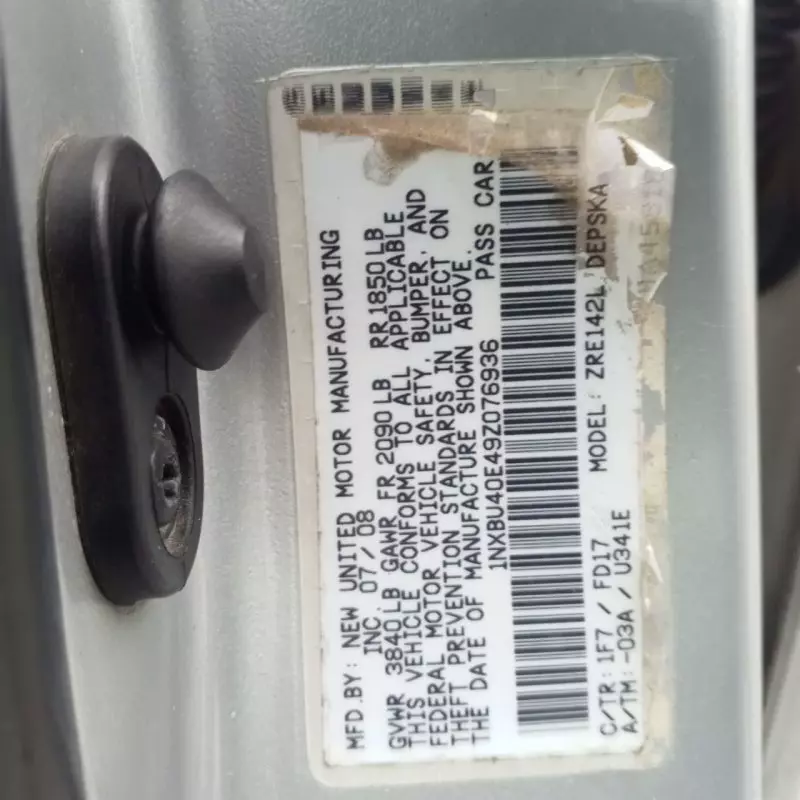 TOYOTA Corolla   - 2009