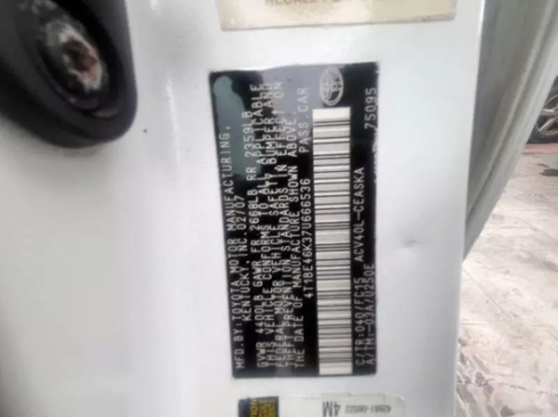 TOYOTA Camry   - 2007