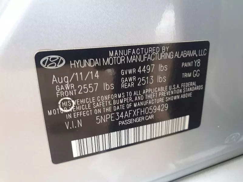 Hyundai Sonata   - 2015