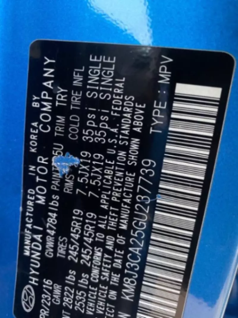 Hyundai Tucson   - 2016