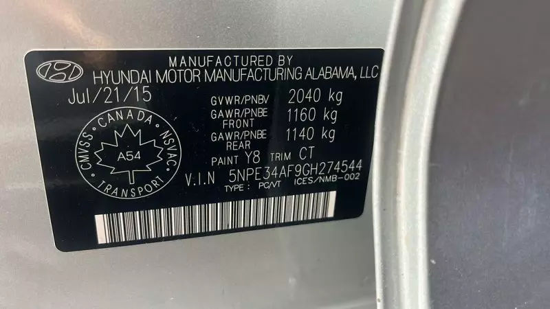 Hyundai Sonata   - 2016