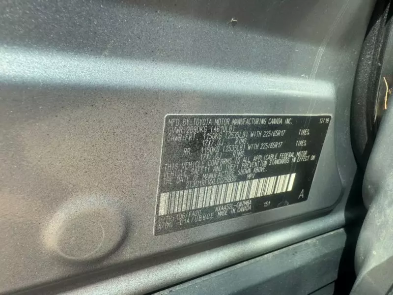Toyota RAV4   - 2020