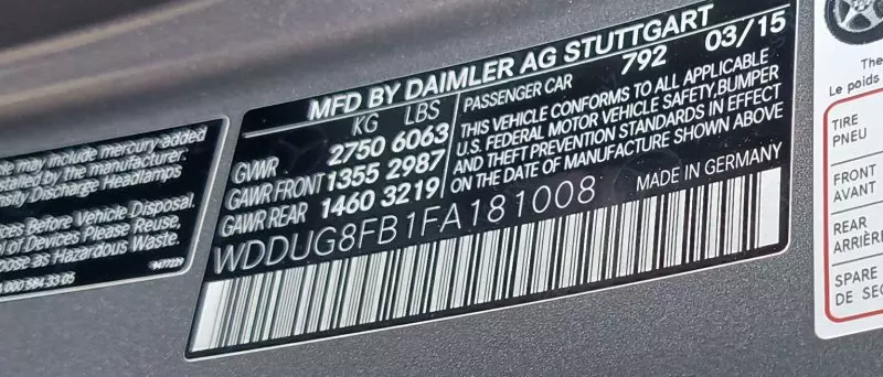 Mercedes-Benz S-Class   - 2015