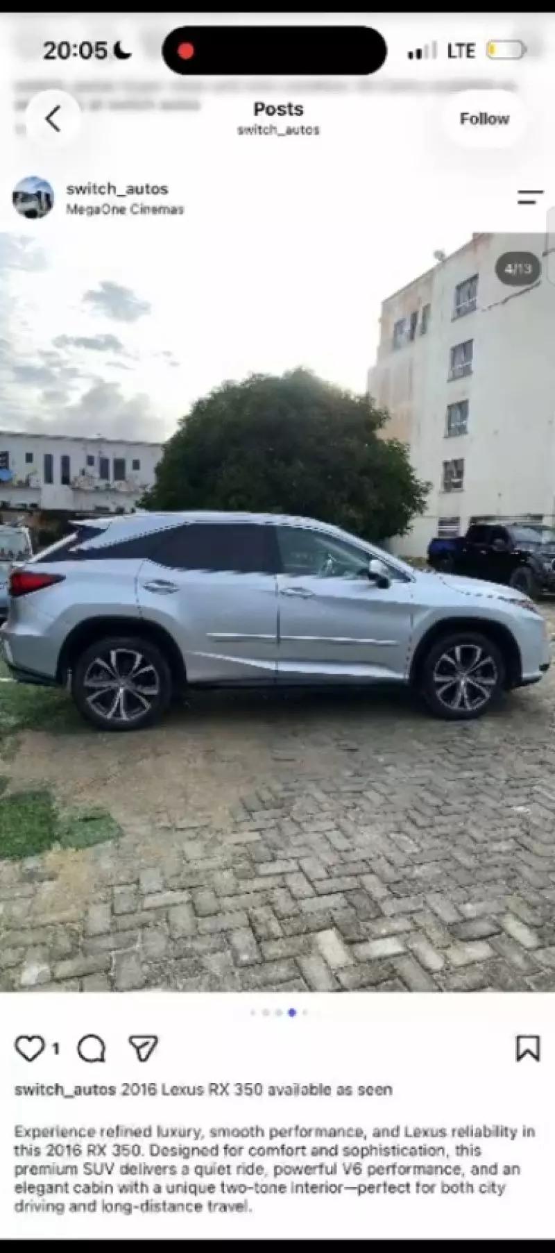 Lexus RX 350 - 2016