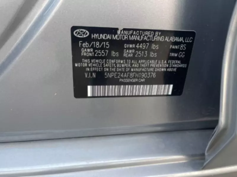 Hyundai Sonata   - 2015