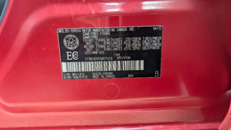 TOYOTA RAV 4   - 2012