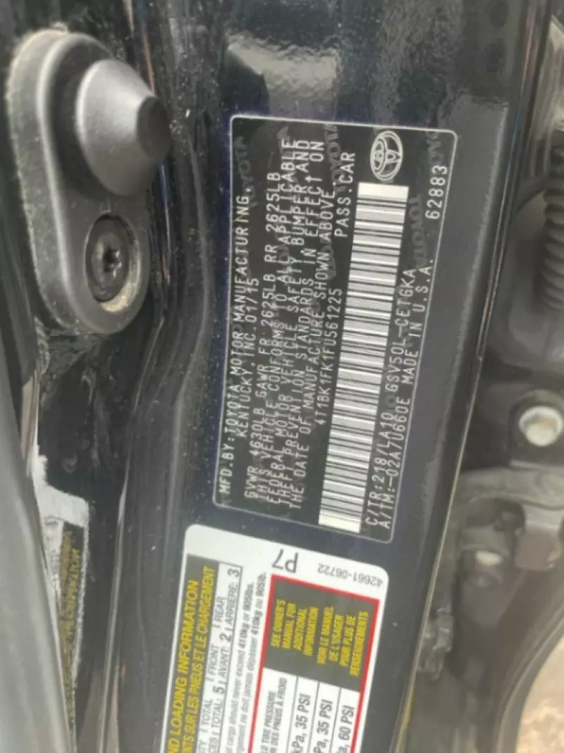 Toyota Camry   - 2015