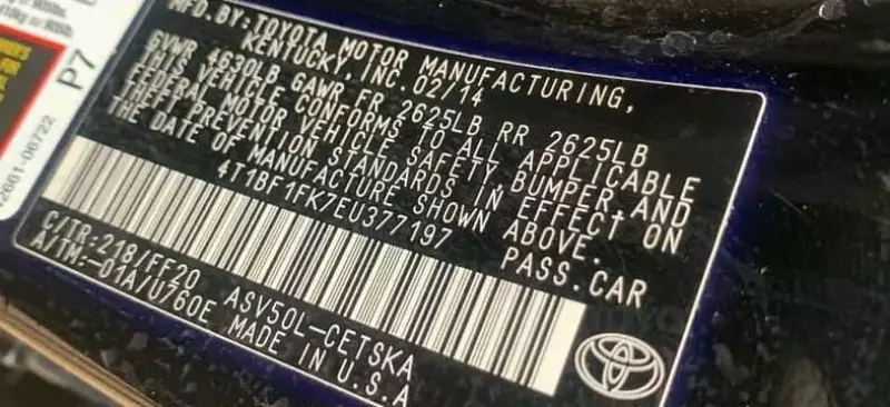 TOYOTA Camry - 2014
