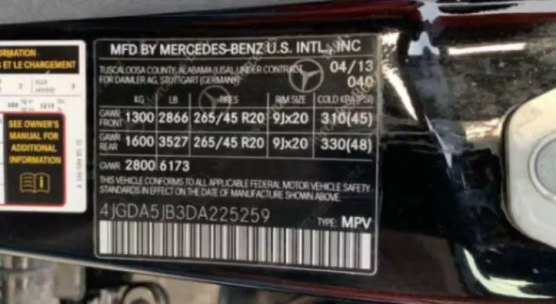 Mercedes-Benz ML-Class - 2013