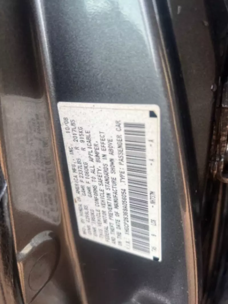Honda Accord   - 2009