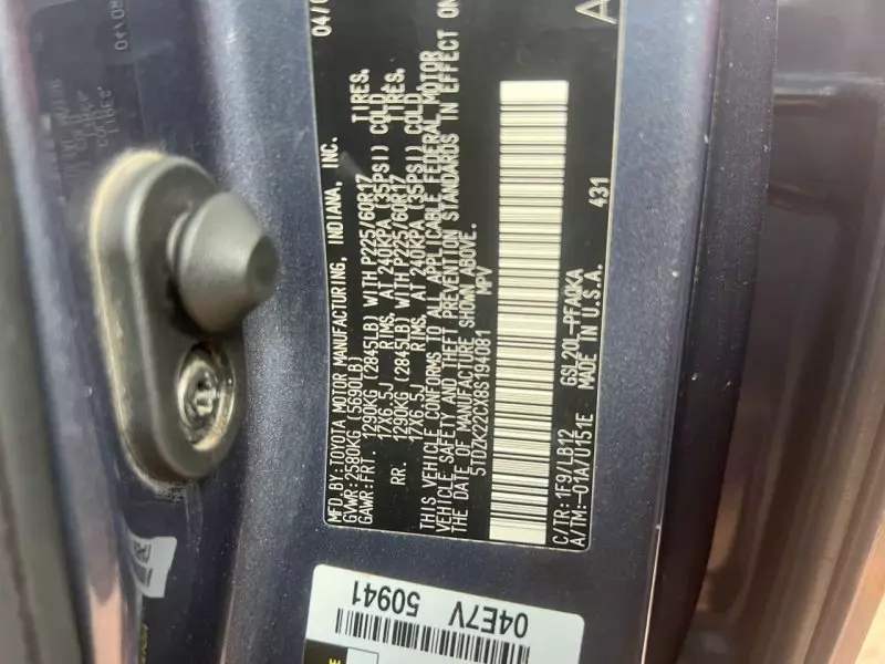 Toyota Sienna - 2008