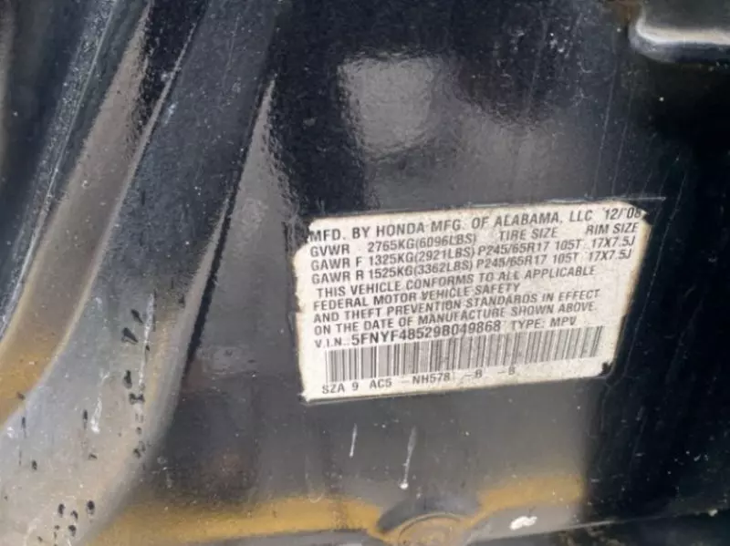 Honda Pilot   - 2009