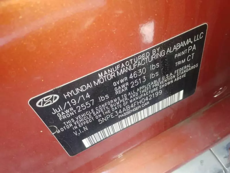 Hyundai Sonata   - 2015