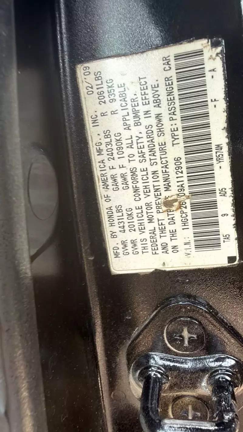 Honda Accord   - 2009