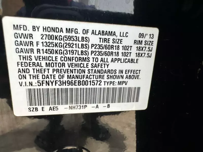 Honda Pilot   - 2014