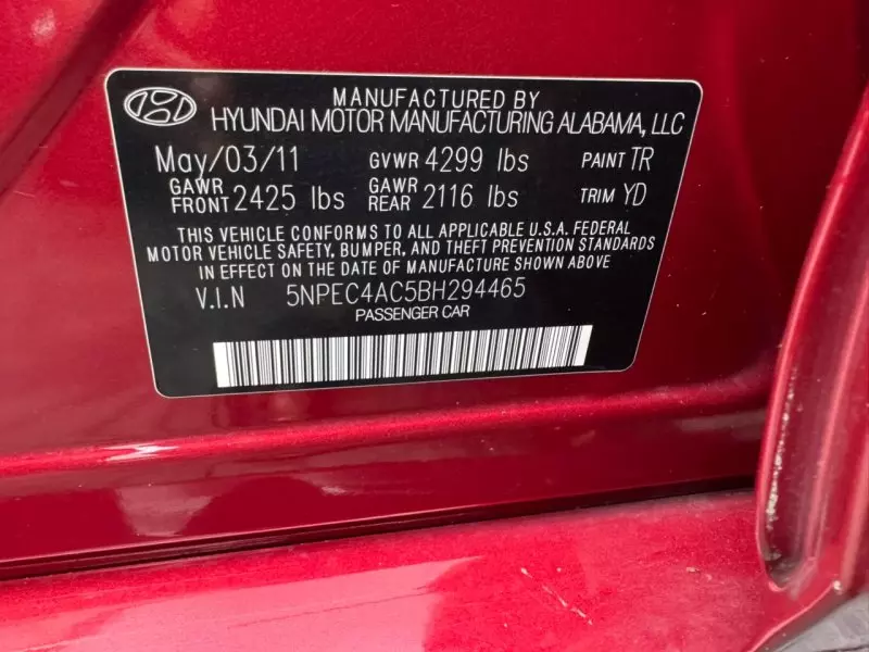 Hyundai Sonata - 2011