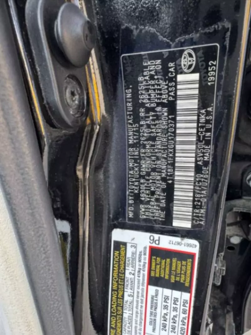 Toyota Camry   - 2016