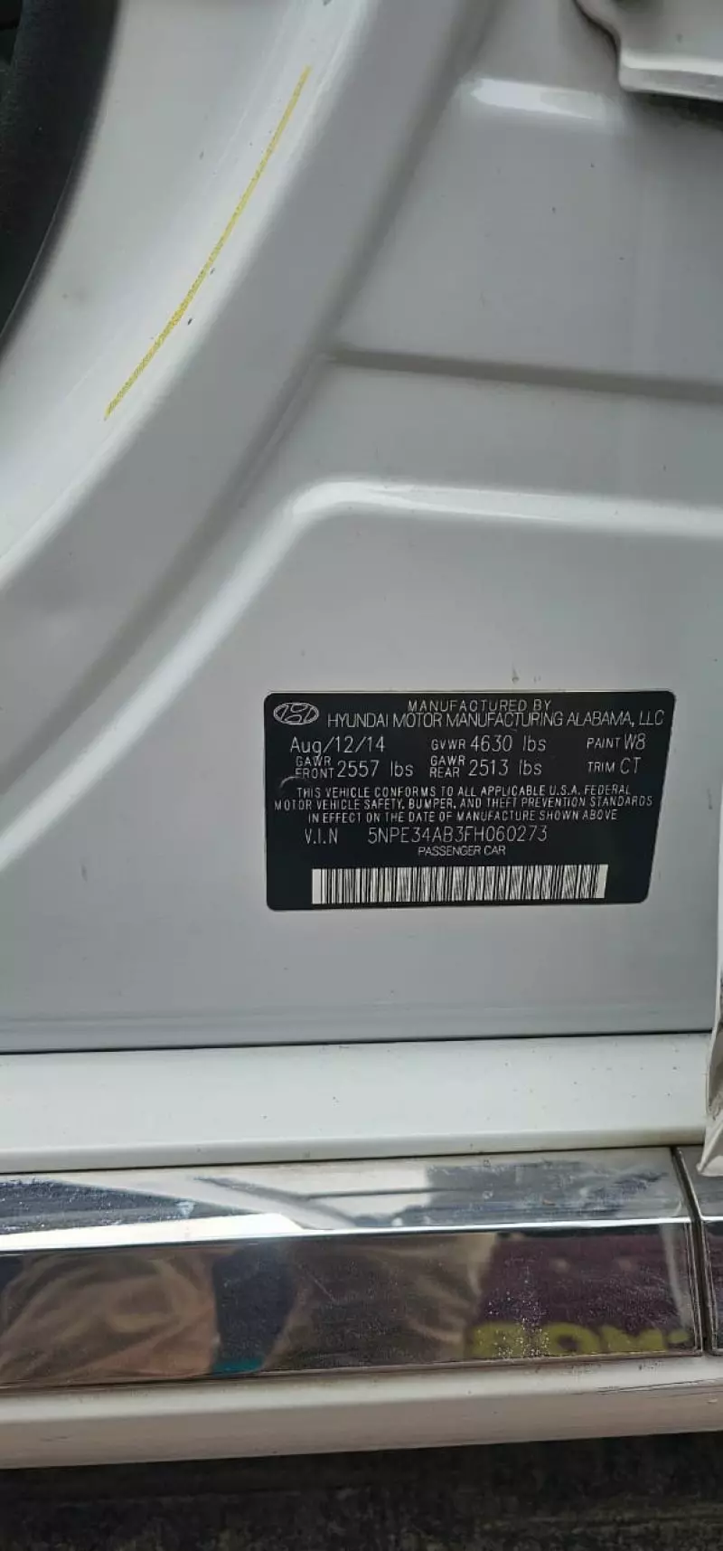 Hyundai Sonata - 2015