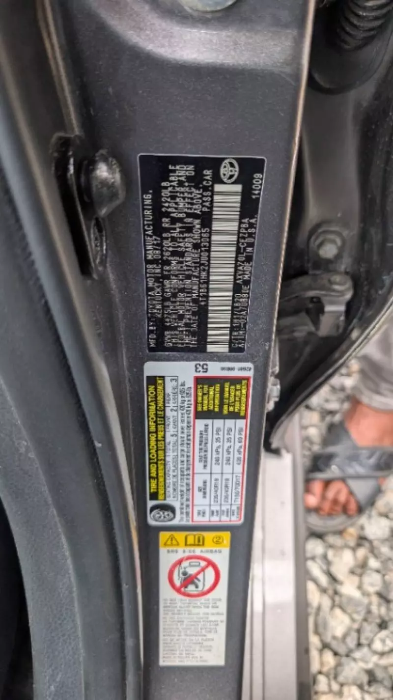 TOYOTA Camry   - 2018