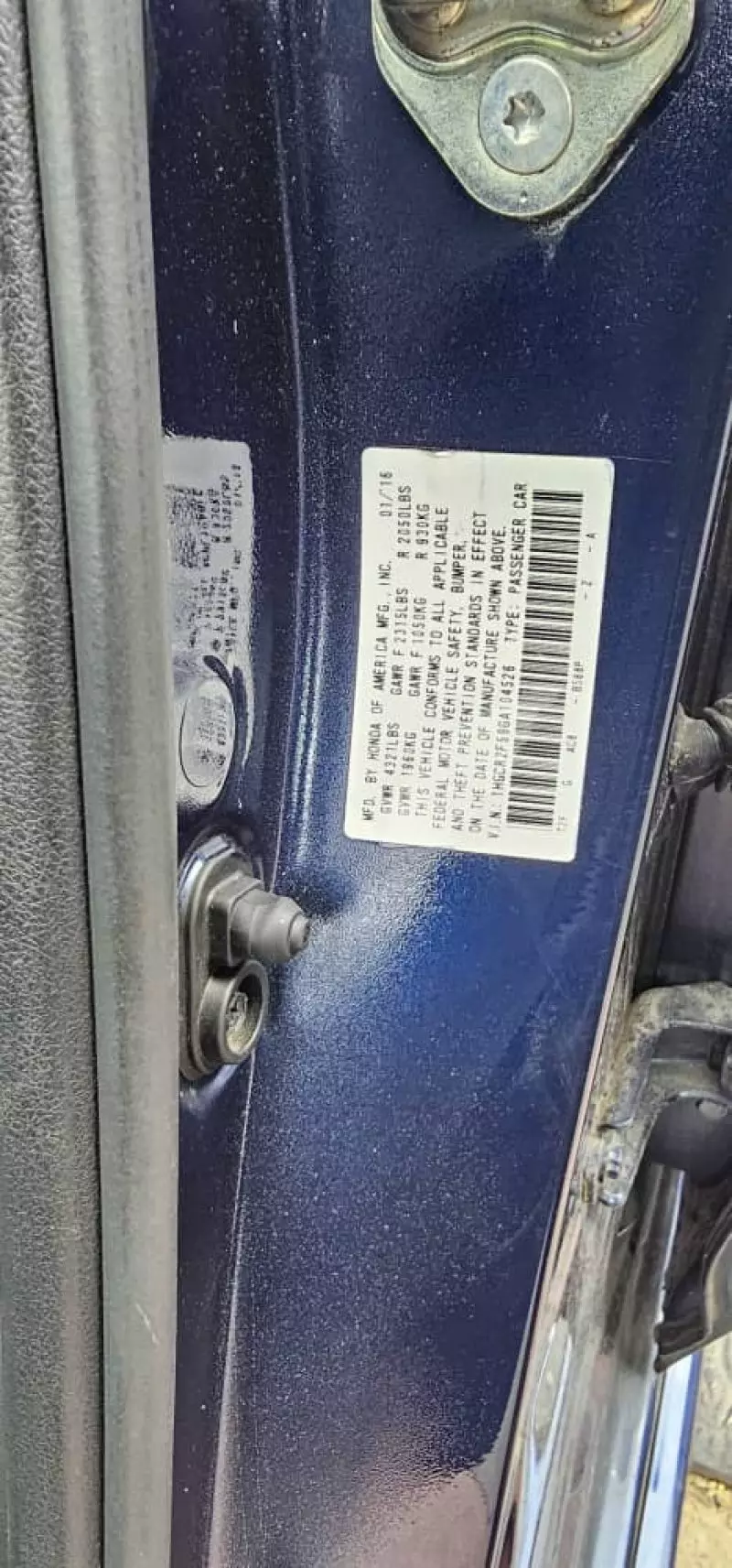 Honda Accord   - 2016