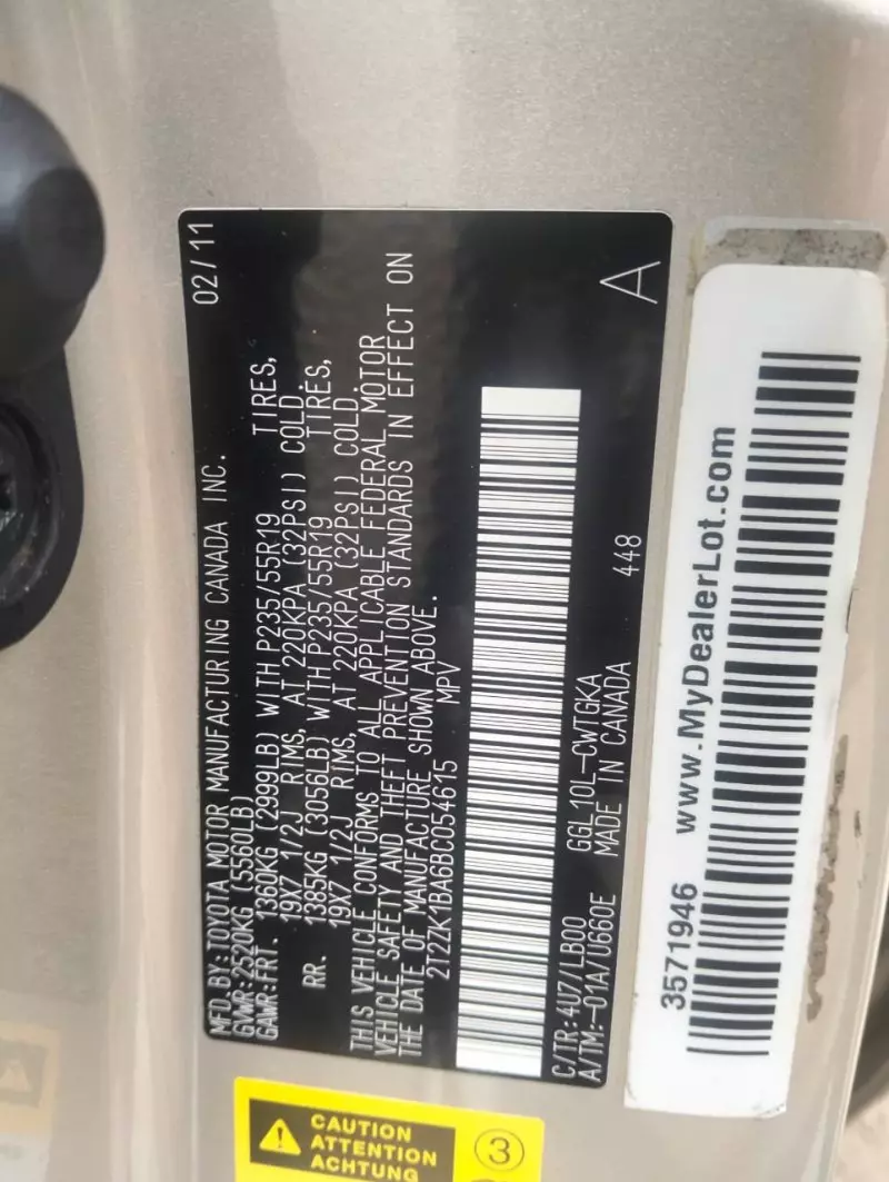 Lexus RX 350   - 2011