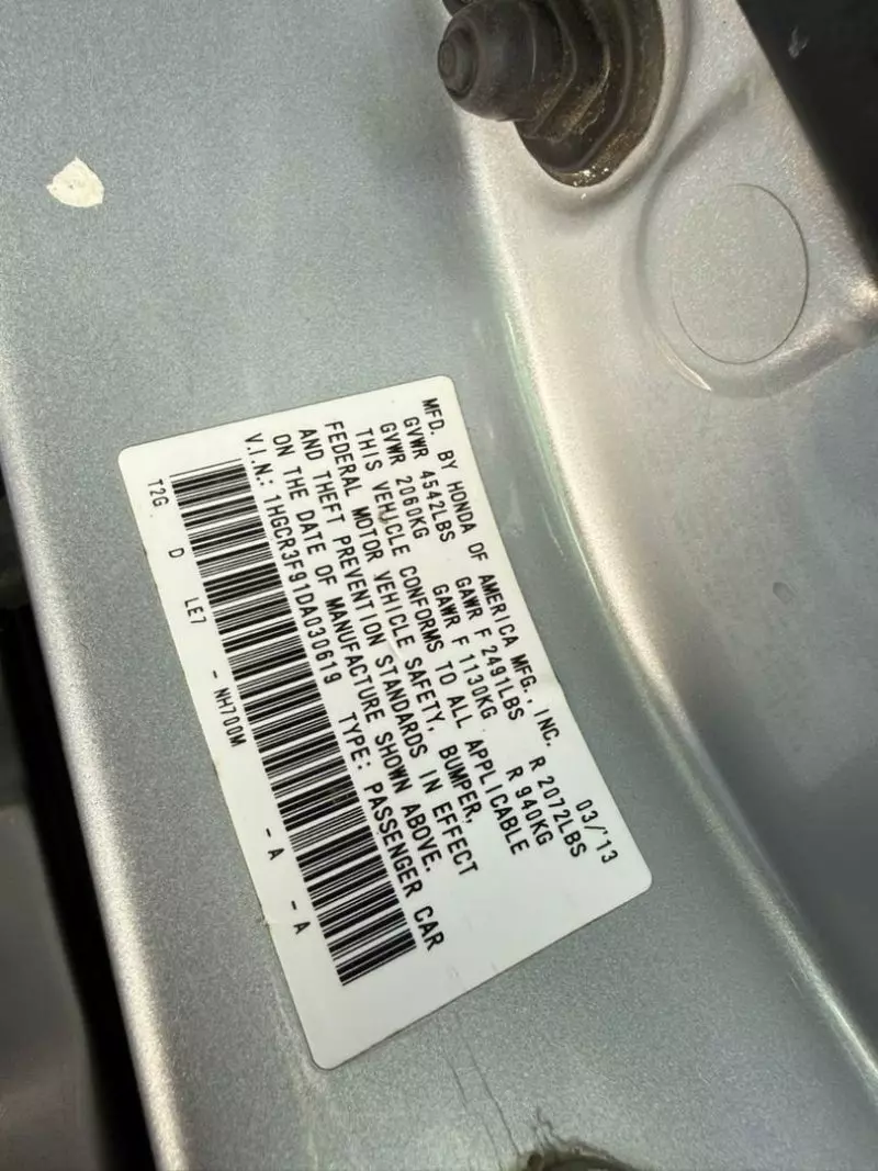 Honda Accord   - 2013