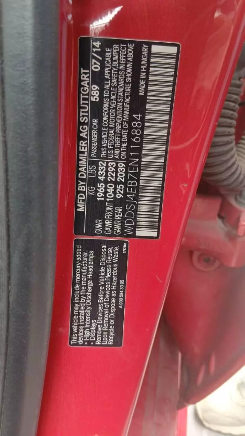 Mercedes-Benz CLA 250   - 2014