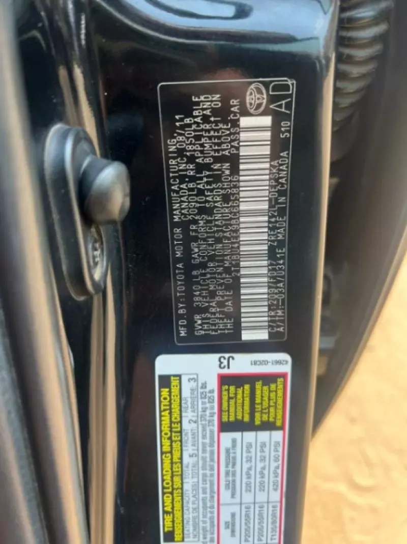 Toyota Corolla - 2011