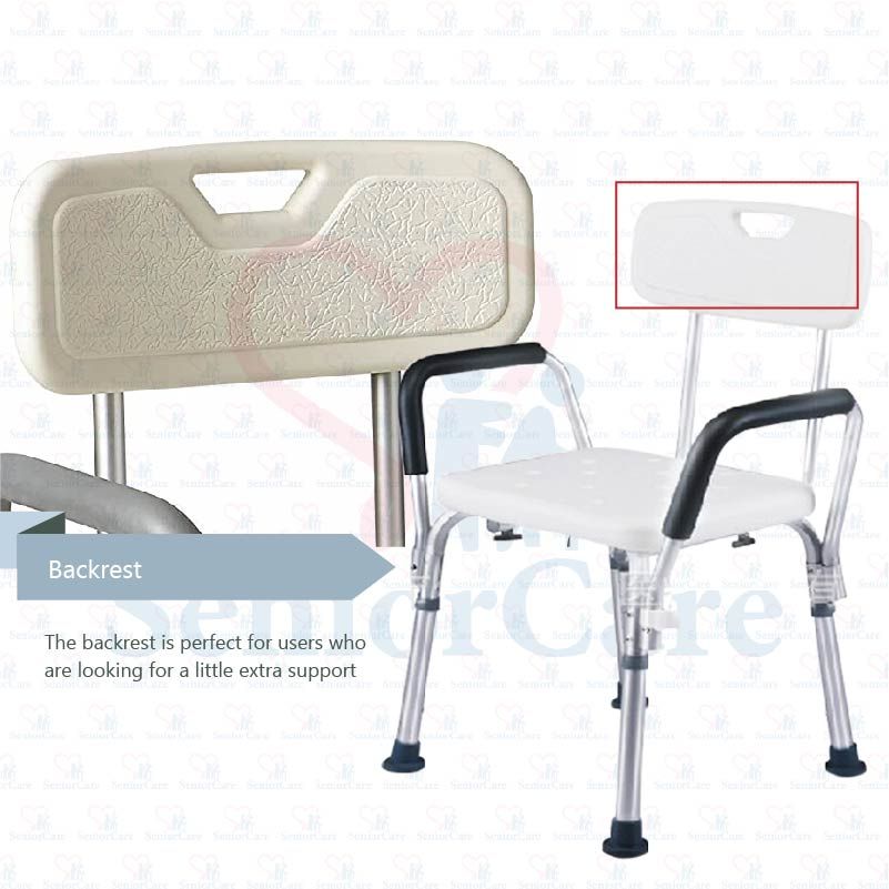 Shower Chair-handle Backrest