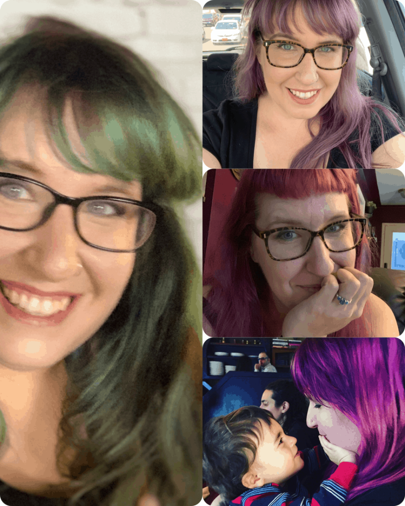 semi-permanent hair dye tips