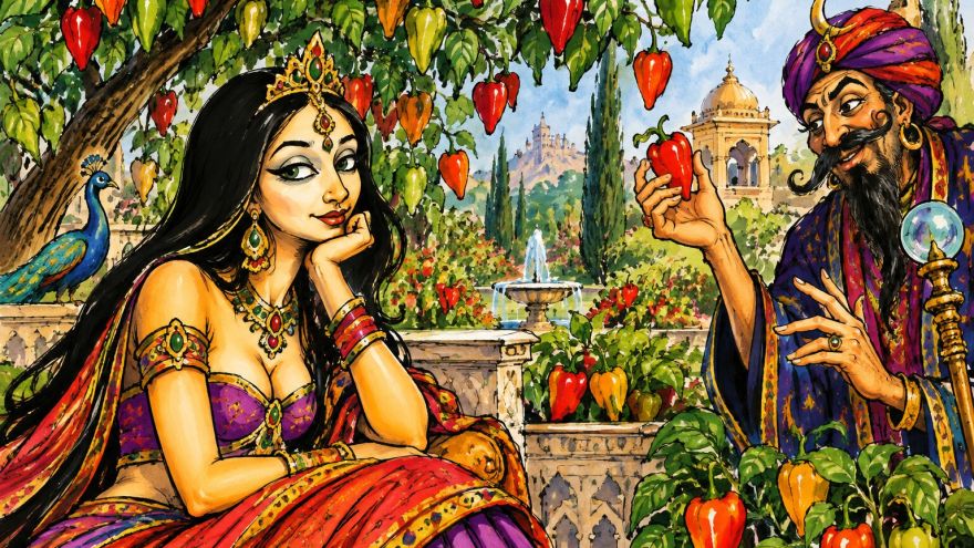 Princess Pepperina cover image. Blogpost for Parikatha Podcast by gaathastory