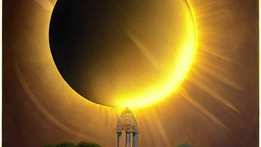 Image of Eclipse. Listen to story on Baalgatha Podcast by gaathastory