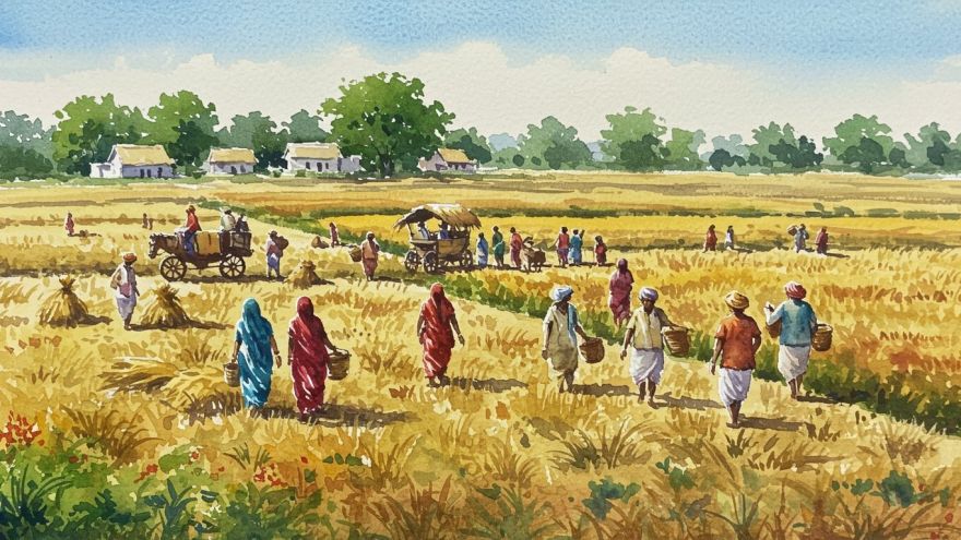 Folk Tales around Harvest Season cover