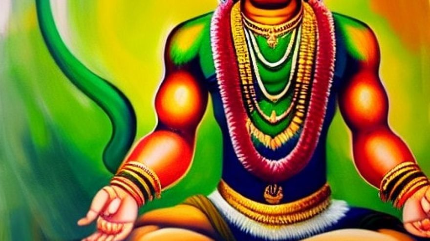Hanumanji-Meditation-Pose