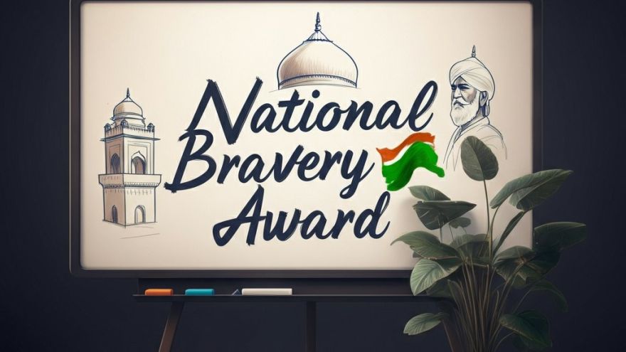 History of the National Bravery Awards awarded to Indian children cover