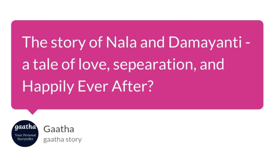 Story of Nala and Damayanti on Baalgatha Podcast