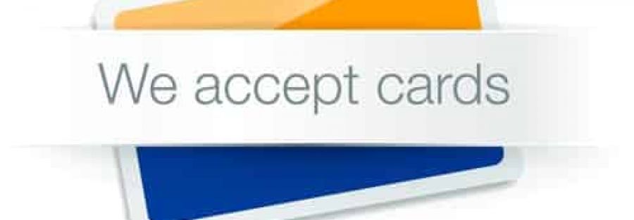 accepting credit cards