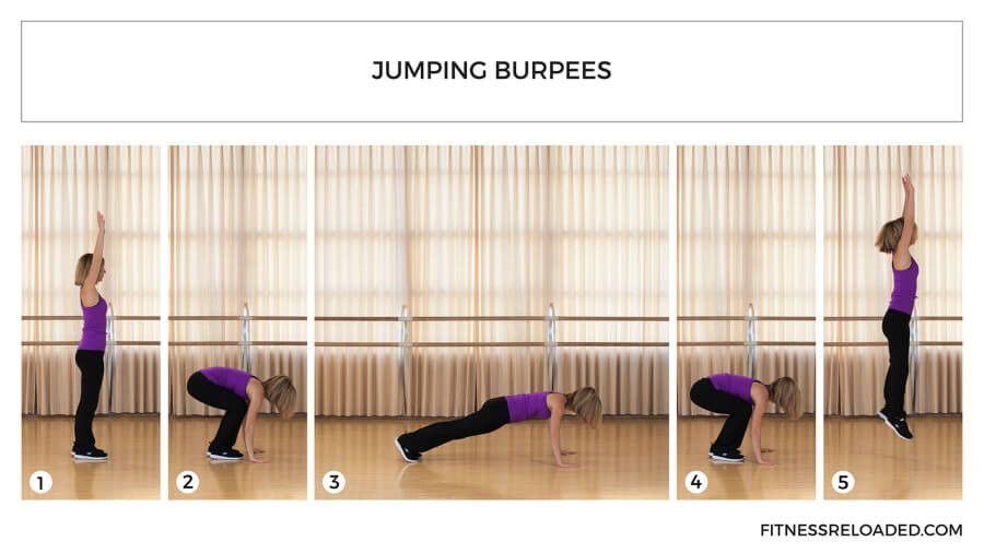 jumping burpees