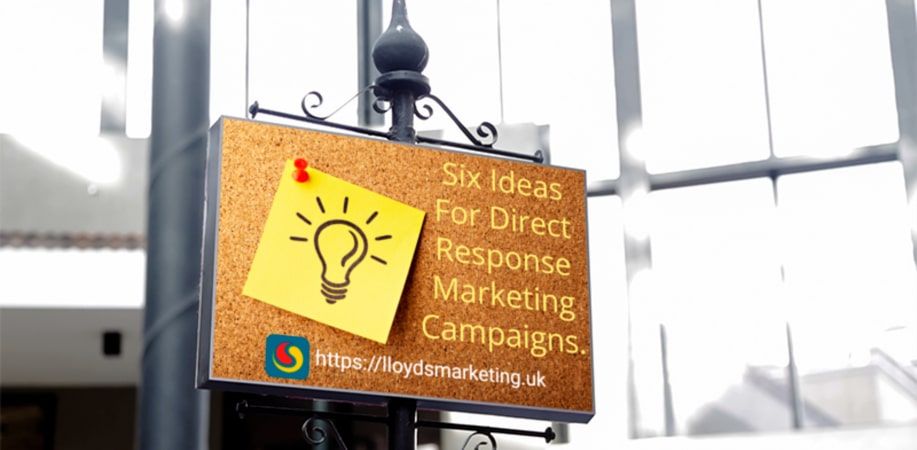 Six Ideas For Direct Response Marketing Campaigns4 I Social Media Marketing