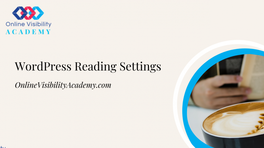 WordPress Reading Settings