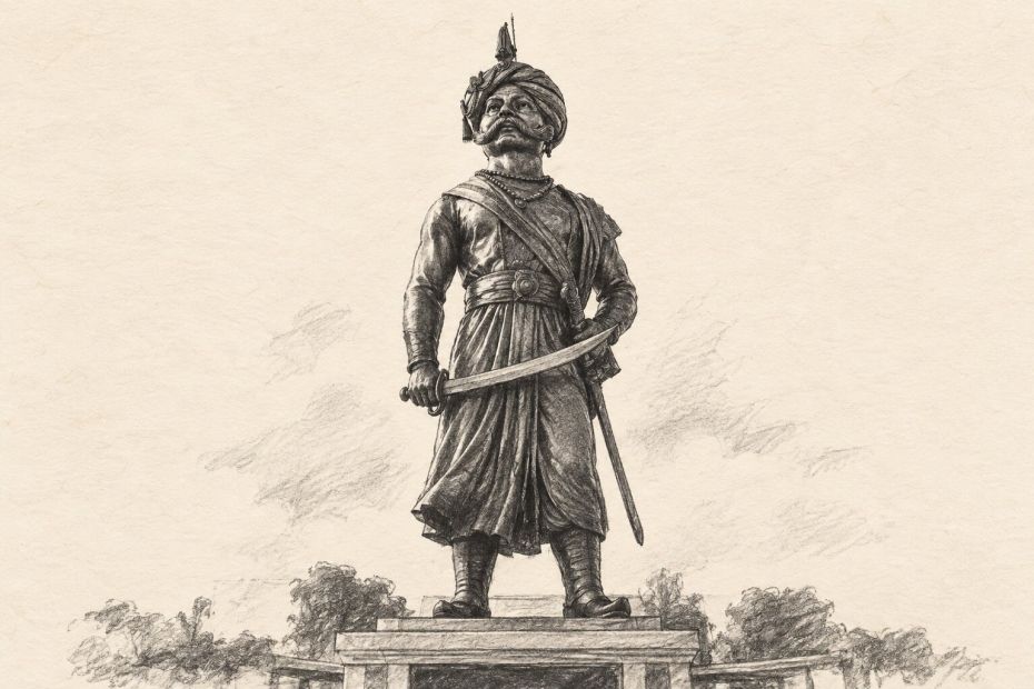 Feature image- Kempe Gowda the First. Podcast by baalgatha