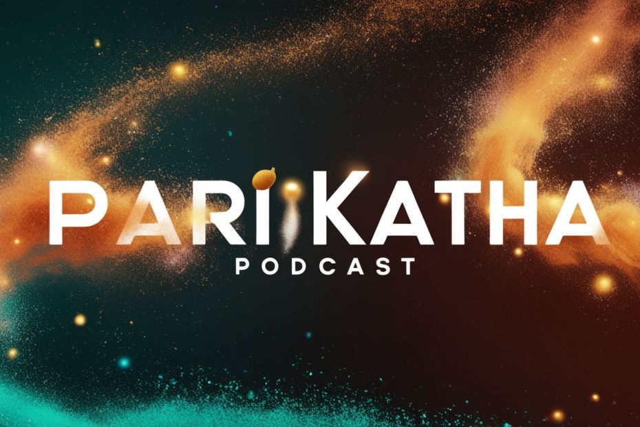 Feature image for parikatha podcast by gaathastory