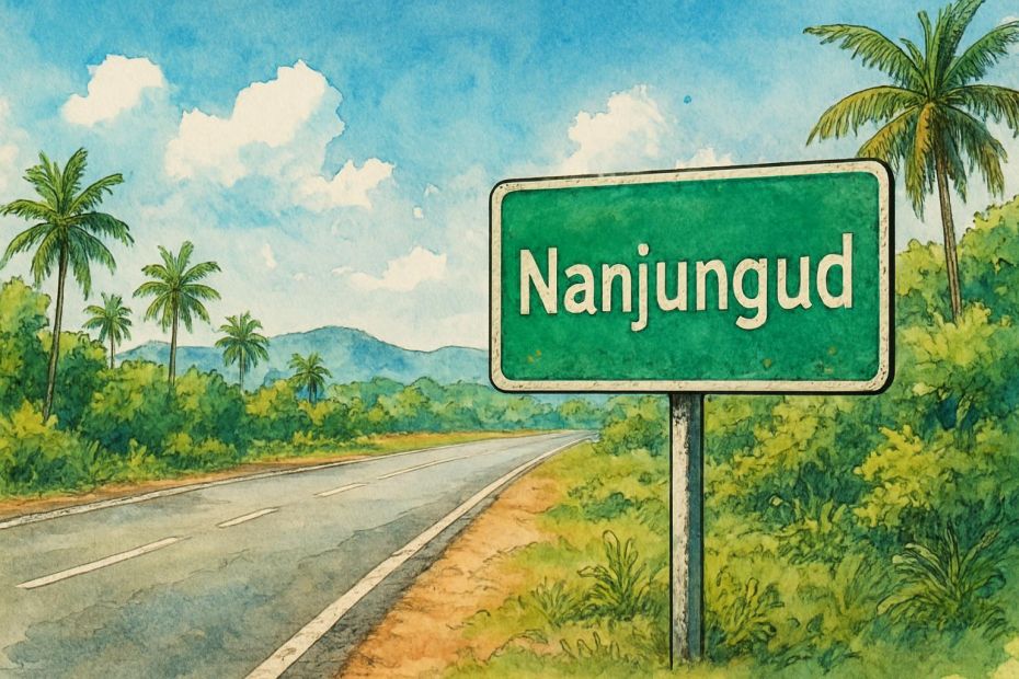Feature Image for Blog post on Nanjungud