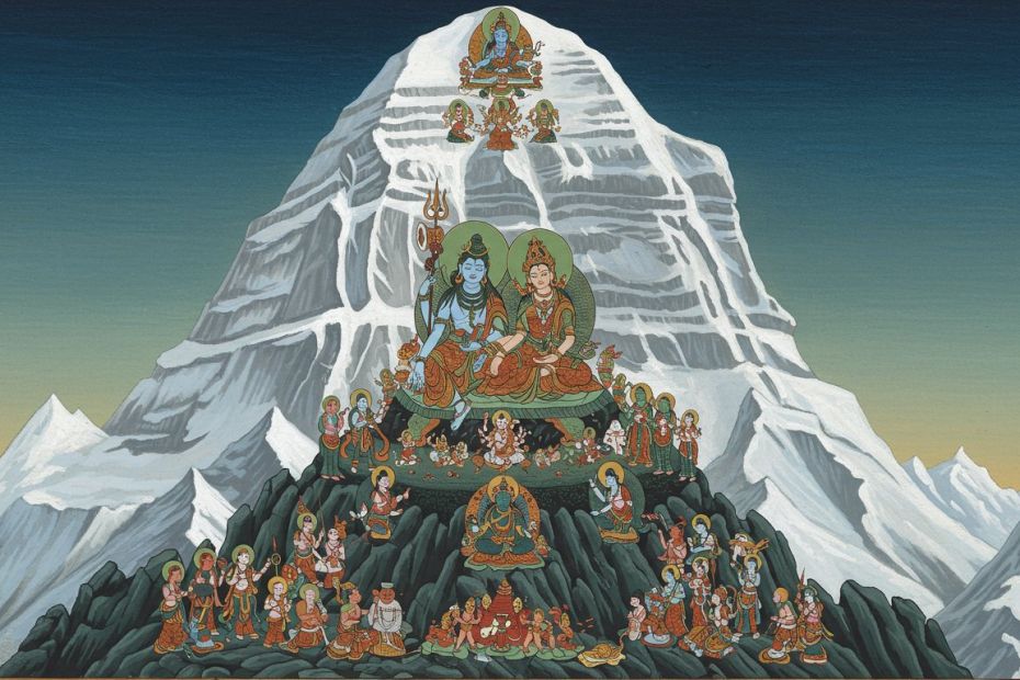 Feature image for Mythological Tales of the Himalayas. gaathastory