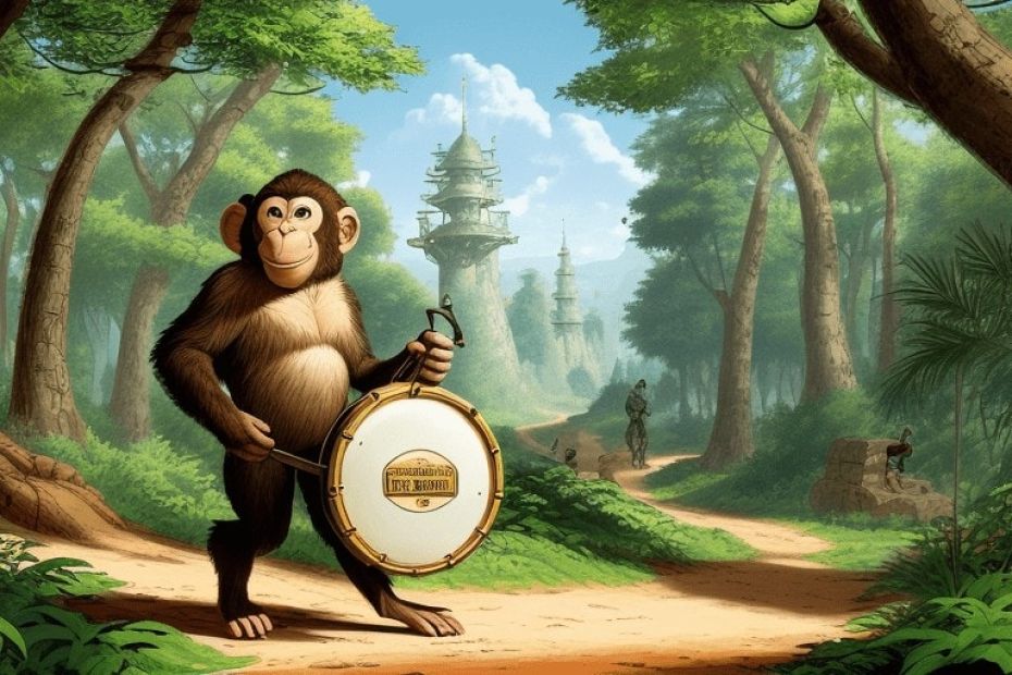 The Monkey and the Tom Tom. Spotify Exclusive story on Baalgatha Podcsat