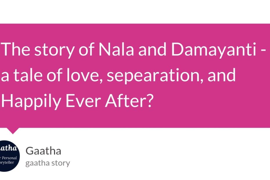 Story of Nala and Damayanti on Baalgatha Podcast
