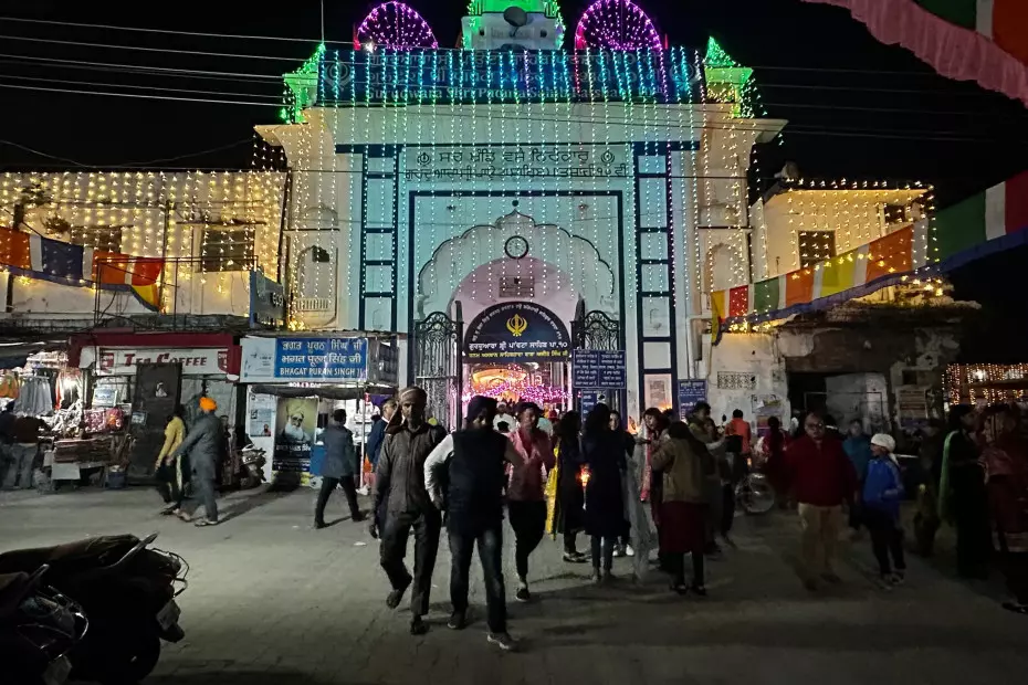 An unexpected Darshan at Paonta Sahib