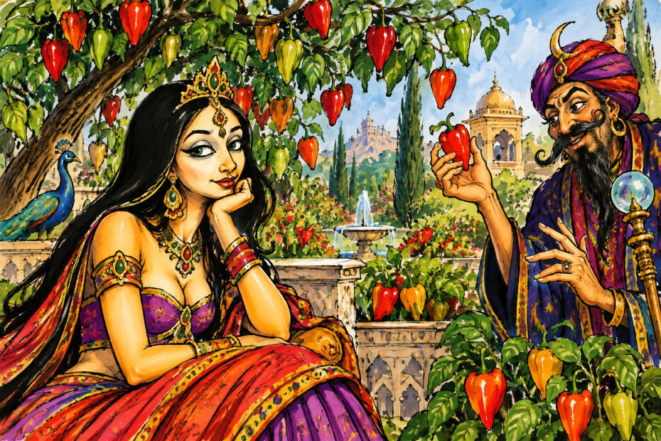 Princess Pepperina cover image. Blogpost for Parikatha Podcast by gaathastory