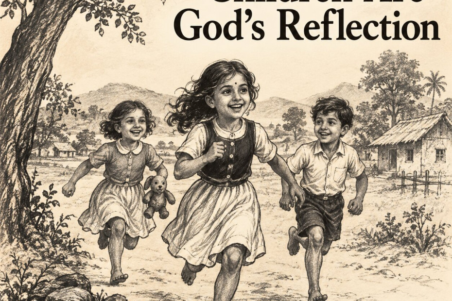 feature image for podcast episode Children are Gods reflection by gaathastory