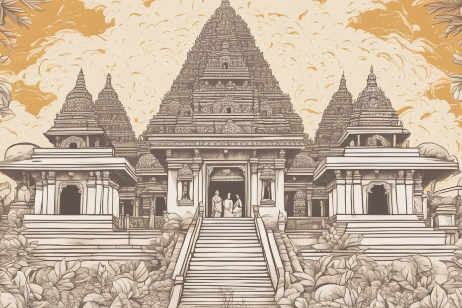 Feature Image for Shantadurga Festival. Blog of Amar Vyas